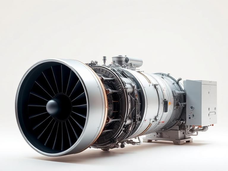 Aircraft turbofan engine module and APU unit